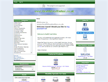 Tablet Screenshot of healthfoodonline.co.uk